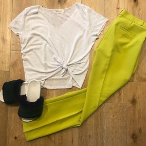 Yellow Logan Trousers